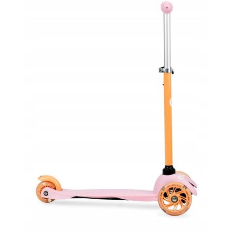 Trotineta cu 3 roti pentru copii Lumis, Orange, QKids 501552