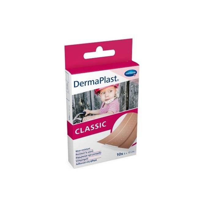 Plasturi Classic Dermaplast, 10 plasturi, Hartmann