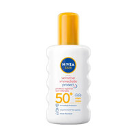 Spray protectie solara impotriva alergiilor SPF 50+ Immediate Protect, 200 ml, Nivea