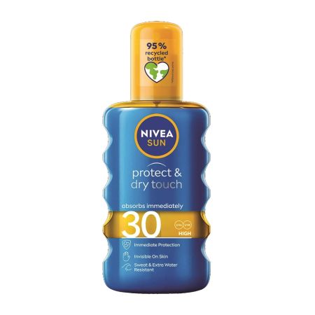 Spray protectie solara SPF 30 Protect & Dry Touch