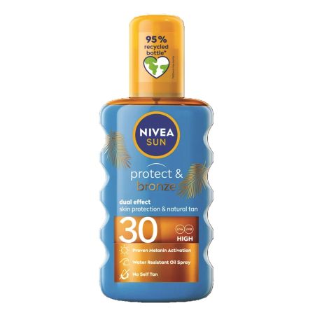 Ulei cu factor de protectie solara ridicat si bronzare SPF 30 Protect & Bronze