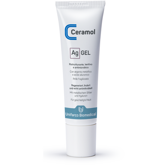 Gel reparator pentru pielea fragila AG