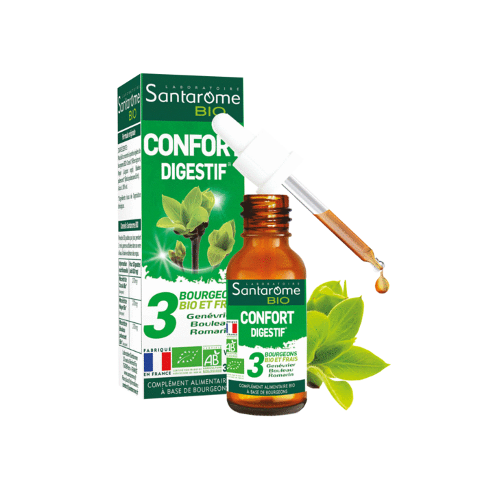 Picaturi Confort Digestif Bio Gemmo, 30 ml, Santarome