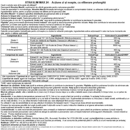 XtraSlim Max 24H, 60 comprimate, Forte Pharma 765899