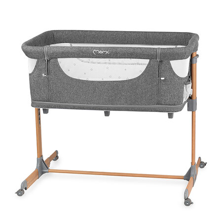 Patut co-sleeper 4 in 1 Smart Bed, Grey, MoMi 502065