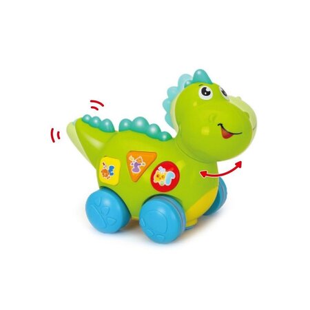 Baby dinozaurul interactiv cu miscari, melodii si lumini, +12 luni, Hola 438071