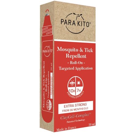 Roll on repelent pentru tantari si capuse Extra Strong, 20 ml, Para Kito 502265