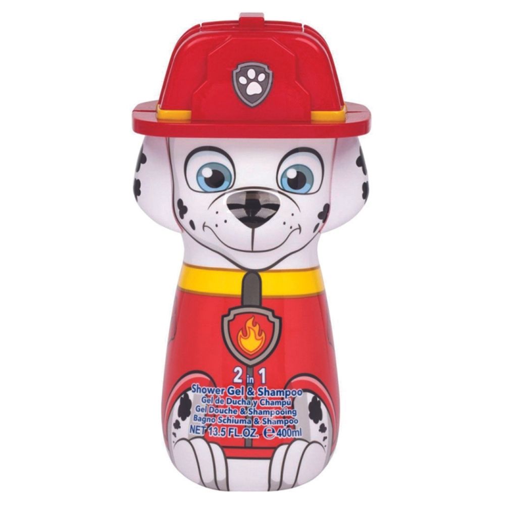 Gel de dus si sampon pentru copii Paw Patrol, +3 ani, 400 ml, Air Val