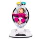 Fotoliu Balansoar Electric Mamaroo 4 Plush, Silver, 4Moms 502468