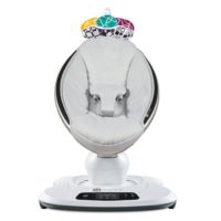 Fotoliu Balansoar Electric Mamaroo 4, Grey Classic, 4Moms