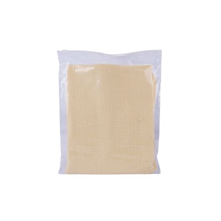 Muselina din bumbac organic, 75x75 cm, Galben, Fic Baby 764056