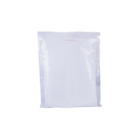 Muselina din bumbac organic, 75x75 cm, Alb, Fic Baby 764050