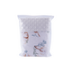 Paturica din plus minky si bumbac, 80 x 80 cm, Flori de Bumbac, Fic Baby 764083