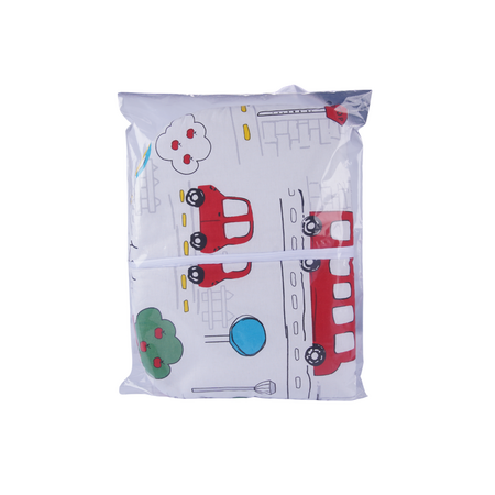 Saculet de dormit din bumbac, 87x43 cm, TOG 2.5, Masinute Colorate, 6-12 luni, Fic Baby 764285