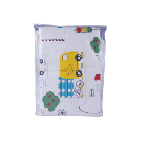Saculet de dormit din bumbac, 100x50 cm, TOG 2.5, Masinute Colorate, 12-24 luni, Fic Baby 764264