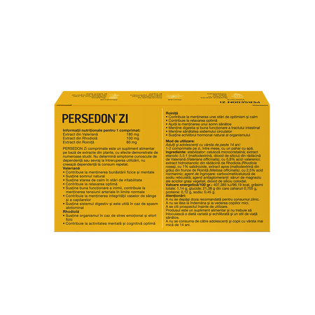 Persedon Zi, 15 comprimate, Labormed 644652