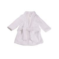 Halat de baie pentru copii, Alb, 3-4 ani, Fic Baby