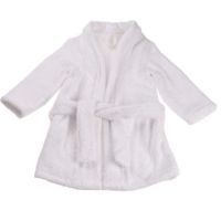 Halat de baie pentru copii, Alb, 7-8 ani, Fic Baby