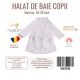 Halat de baie pentru copii, Alb, 18-24 luni, Fic Baby 763667
