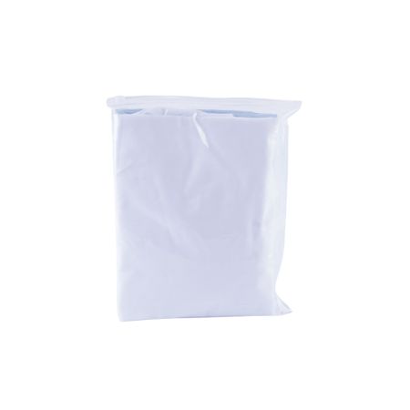 Set 2 cearceafuri pentru patut, 120x60 cm, Alb/Blue, Fic Baby 764322