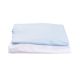Set 2 cearceafuri pentru patut, 120x60 cm, Alb/Blue, Fic Baby 502796