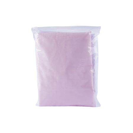 Set 2 cearceafuri pentru patut, 120x60 cm, Alb/Roz, Fic Baby 764327