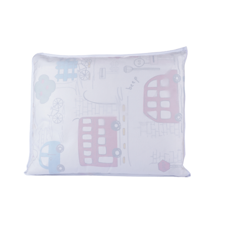 Lenjerie pentru patut cu 5 piese, 120x60 cm, Masinute, Fic Baby 763807