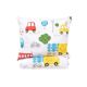 Set complet lenjerie si aparatori laterale, 120x60 cm, Masinute, Fic Baby 502866