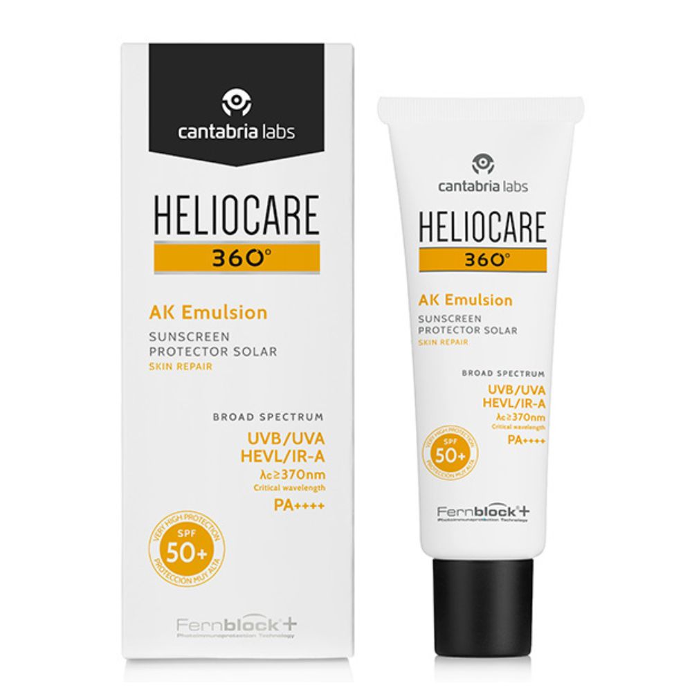 Emulsie AK cu protectie solara SPF 50 Heliocare  360º, 50 ml, Cantabria Lab