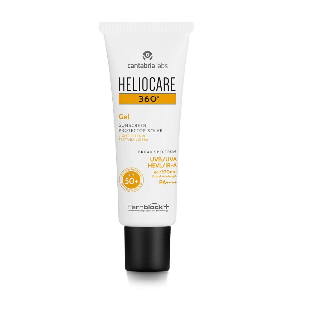 Gel cu protectie solara SPF 50 Heliocare  360º, 50 ml, Cantabria Lab