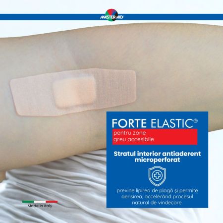 Plasturi ultra rezistenti Forte Med, 2 marimi, 20 bucati, Master-Aid 718858