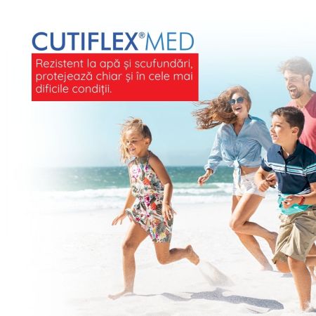 Pansament impermeabil Cutiflex Med, 10x8 cm, 5 bucati, Master-Aid 718805