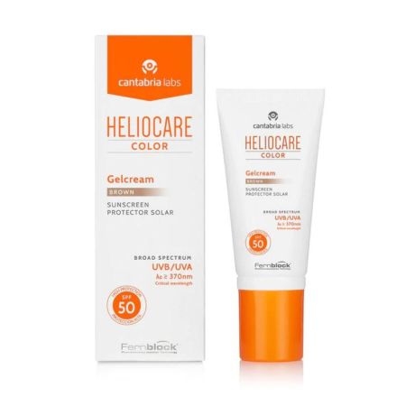 Gel crema cu protectie solara SPF 50 Heliocare Color,