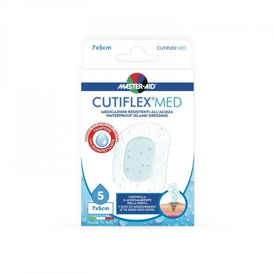 Pansament impermeabil Cutiflex Med, 7x5 cm, 5 bucati, Master-Aid