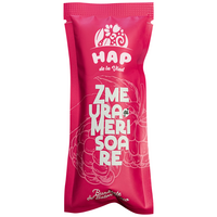 Baton raw vegan cu zmeura si merisoare, 45 g, Hap de la Vlad