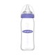 Biberon din sticla cu tetina din silicon, +3luni, 240 ml, Lansinoh 503144