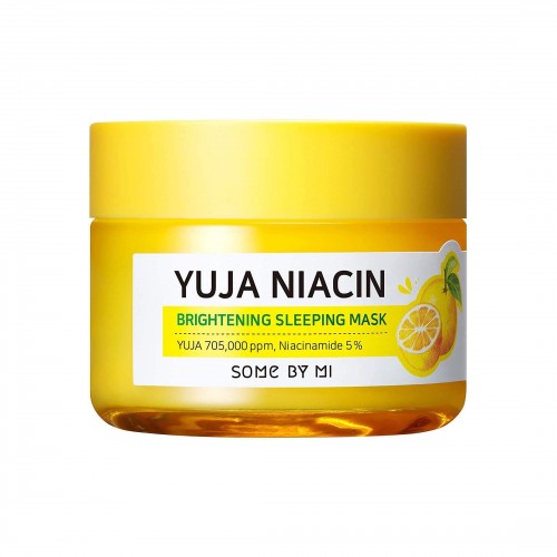 Masca de noapte Yuja Niacin 30 Days Miracle Bightening, 60 g, Some By Mi