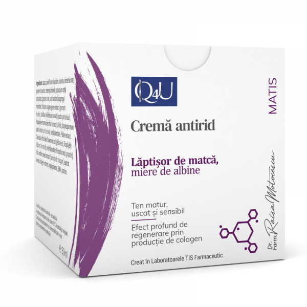 Crema Antirid cu Laptisor de Matca, 50 ml, Tis Farmaceutic