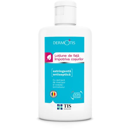 Lotiune de fata impotriva cosurilor DermoTis, 60 ml, Tis Farmaceutic