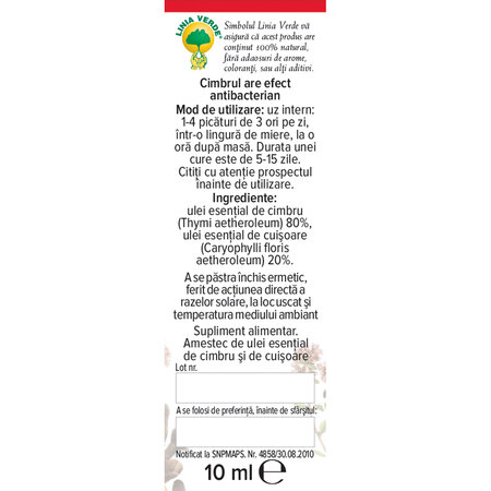 Biomicin Forte solutie de uleiuri esentiale, 10 ml, Fares 721129