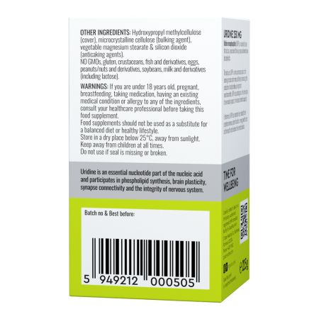 Uridine, 250 mg, 30 capsule, Good Routine 776900