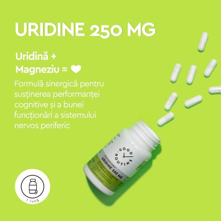 Uridine, 250 mg, 30 capsule, Good Routine 776891