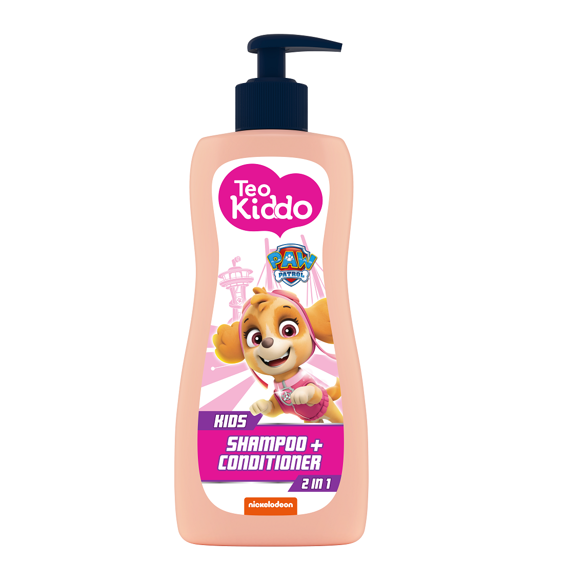 Sampon si balsam pentru fete Paw Patrol Teo Kiddo, 400 ml, Teo Bebe