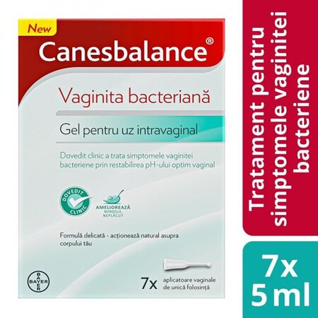 Canesbalance gel uz intravaginal, 7 aplicatoare, Bayer 503651