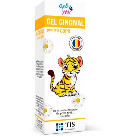 Gel gingival pentru copii Baby 4 You, 20 ml, Tis Farmaceutic