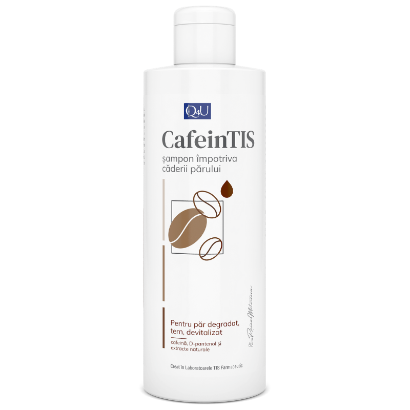 Sampon Cafeintis Q4U, 200 ml, Tis Farmaceutic