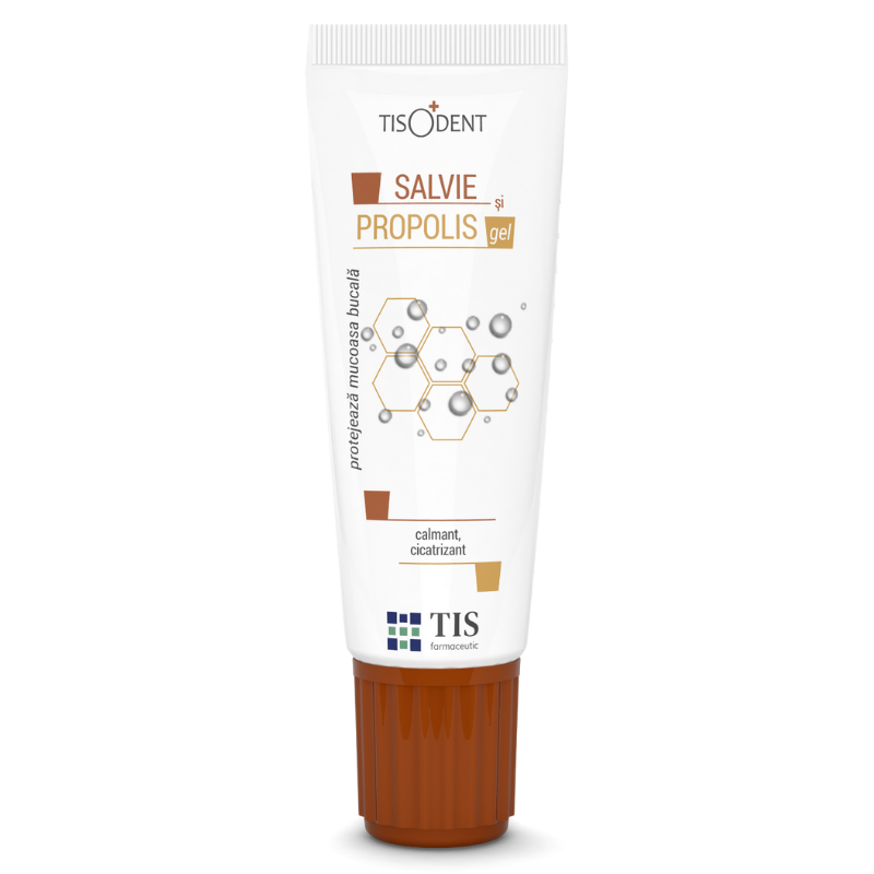 Gel cu salvie si propolis TisoDent, 20 ml, Tis Faramceutic