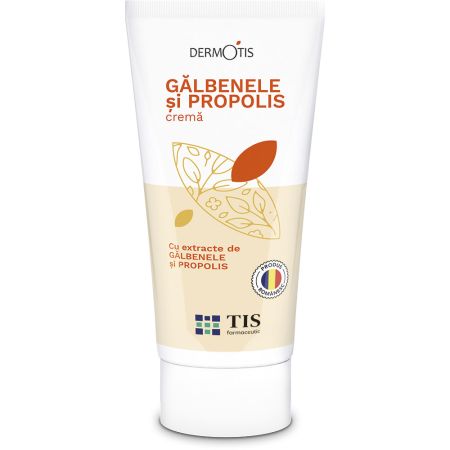 Crema cu galbenele si propolis, 50 ml, Tis Farmaceutic