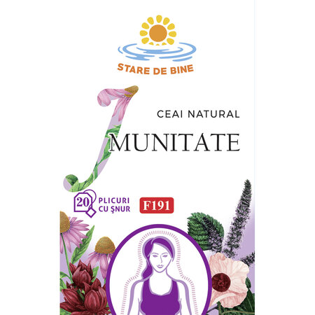 Ceai imunitate, 20 plicuri, Fares 720729