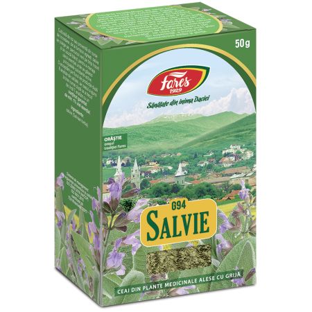 Ceai de salvie, 50 gr, Fares